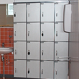 Lokerokaappi, leveys 400 mm hitsattu