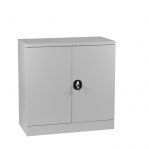 Half-Height Cupboard,2 shelves 900x900x450 grey