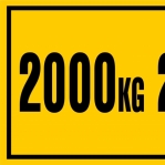 Load sticker 300mmx80mm