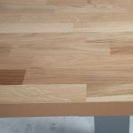 Worktable with oak board 1600 mm