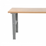 Worktable with oak board 1600 mm