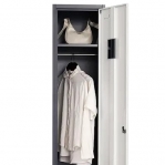 1-door locker 1820x400x500, RAL7035