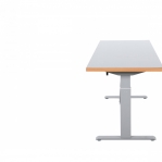 El. Työpöytä teräslevyllä 2000 mm