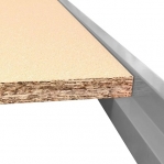 Kuormataso 1200x800/600 kg lastulevytasolla MAXI