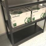 Teräshylly 1982x1000x400, 150kg/hyllytaso,5 tasoa