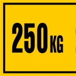 Load sticker 300mmx80mm
