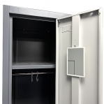 2-door locker 1820x800x500, RAL7035 Knock-Down