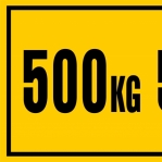 Load sticker 300mmx80mm