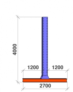 T-post 4000x2x1200 HEAVY