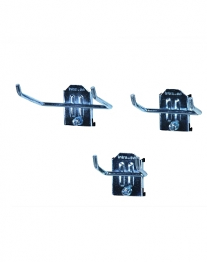 Angled hook 50x40 mm, 3 pcs