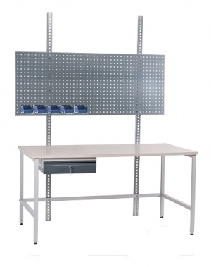 Packing table set 1500x800, laminated  top