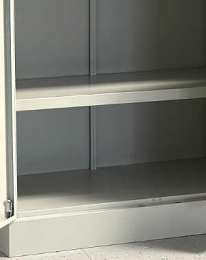 Lisähyllytaso 897x380mm matala hyllykaappi/ säilytyskaappi 900Kx900Lx450S, 7035