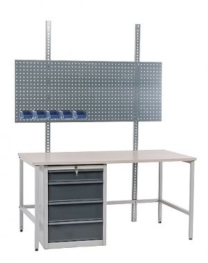 Packing table set 1500x800, laminated  top