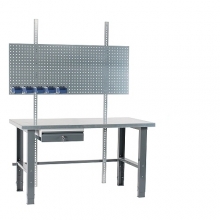 Workstation 2000x800 with steel top