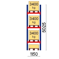 Starter bay 5025x1150 3400kg/pallet,4 FIN pallets