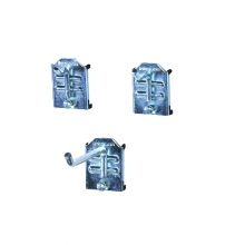 Reikälevykannatin 10 mm, 3 kpl