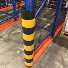 Plastic Upright Protector 156*140*100, Yellow