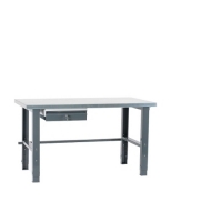 Workstation 1500x800 with steel top