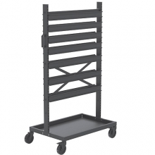 Mobile Bin Trolley 972 x 613 x 1667