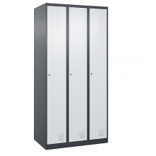 3-door locker 1820x900x500, RAL7035 Knocked Down
